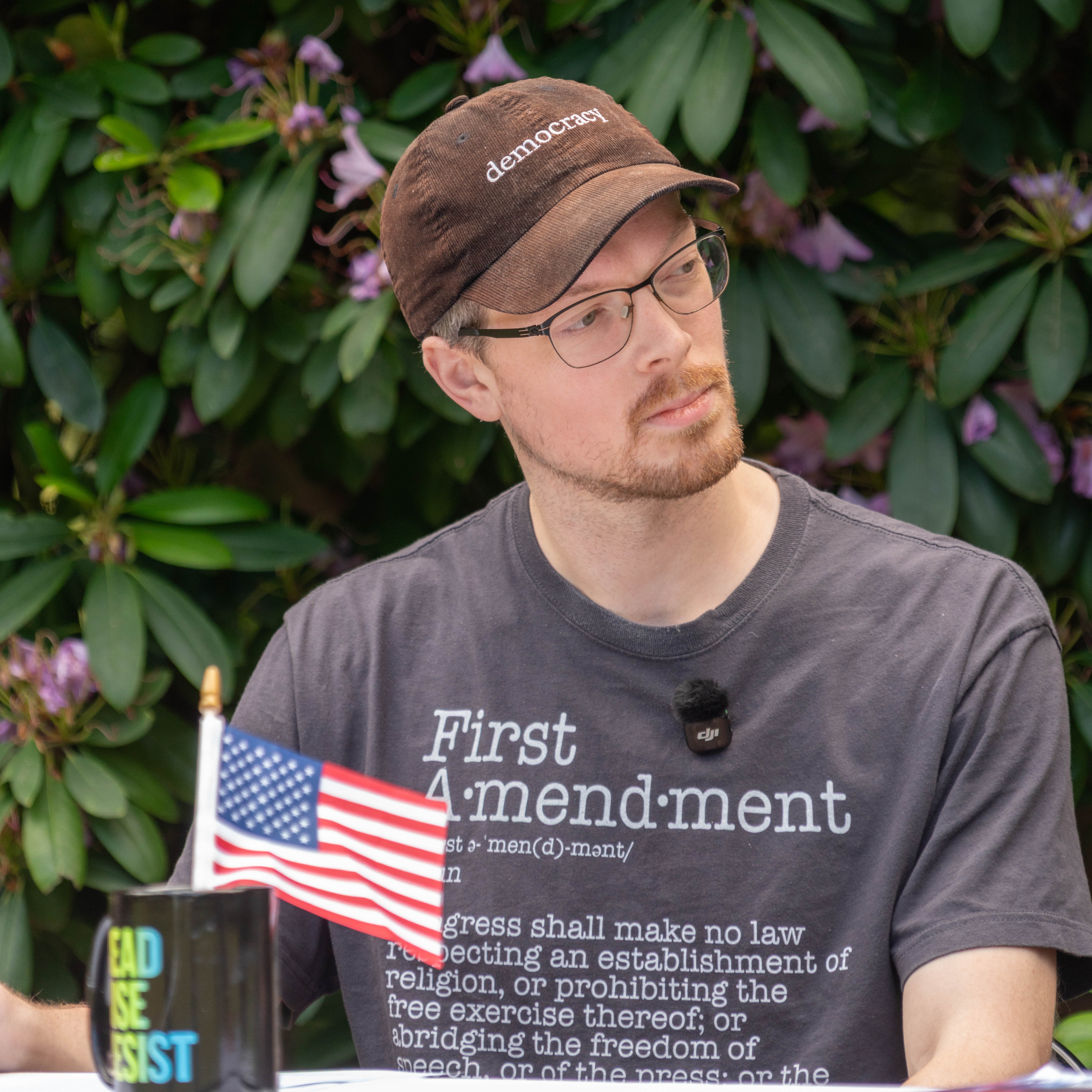 Zane Gustafson, host of Ungerrymander America